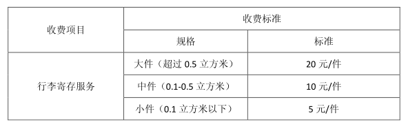 行李寄存
